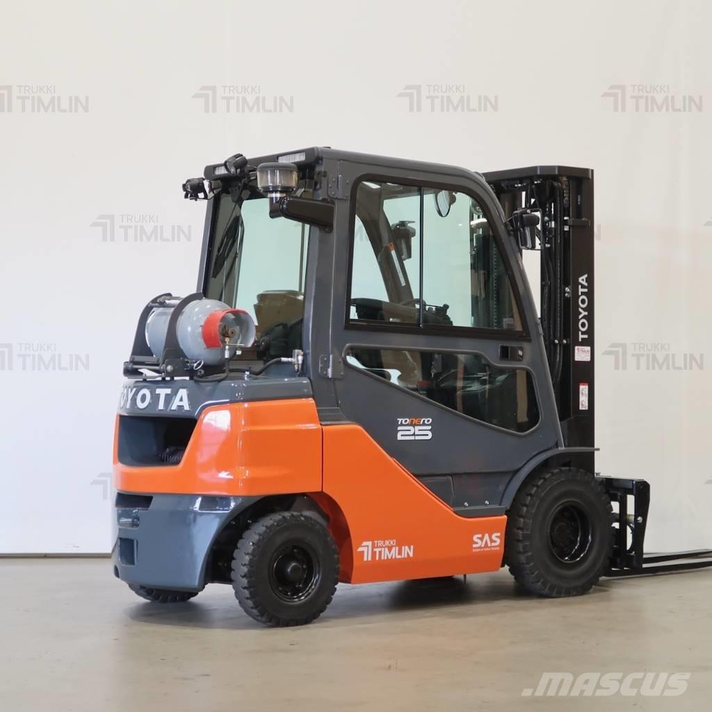 Toyota 02-8FGF25 LPG vozíky