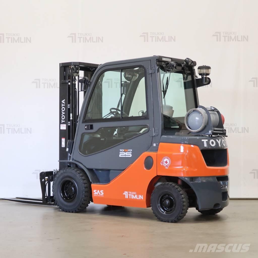Toyota 02-8FGF25 LPG vozíky