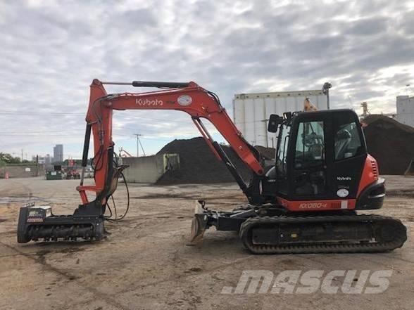 Kubota KX 080-4S2 Pásová rýpadla