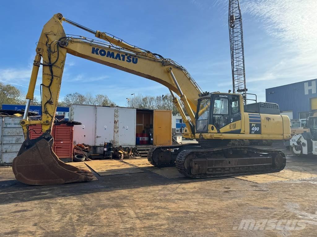 Komatsu PC 490 LC-10 Pásová rýpadla
