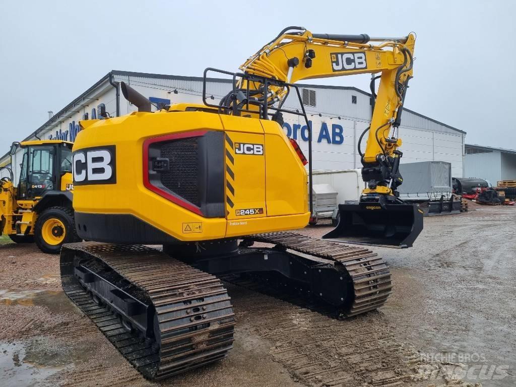 JCB 245 XR Pásová rýpadla