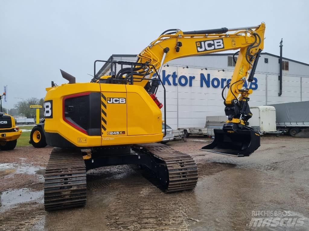 JCB 245 XR Pásová rýpadla