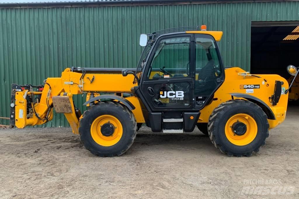 JCB 540-140 Teleskopické manipulátory