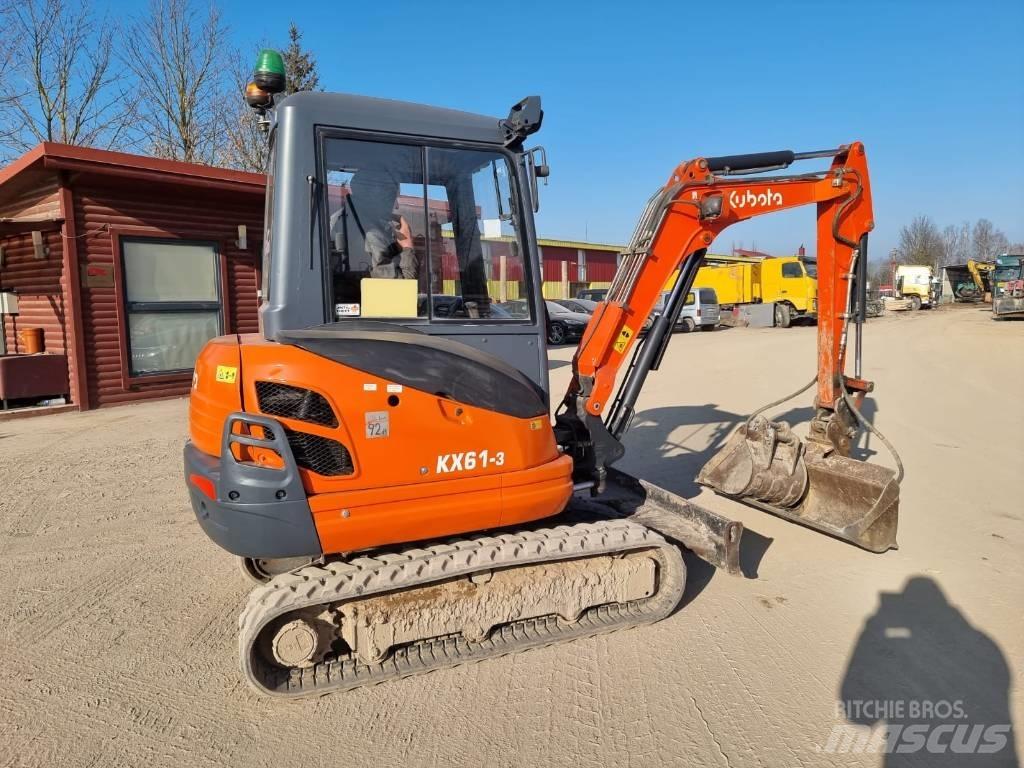 Kubota KX 61-3 Mini rýpadla < 7t