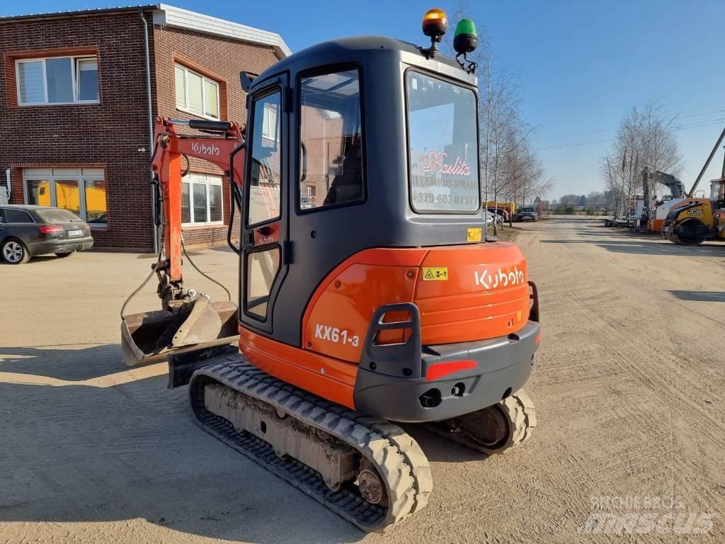 Kubota KX 61-3 Mini rýpadla < 7t