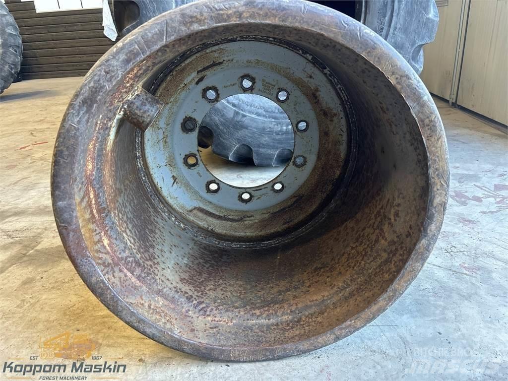 Valmet 890 24x26,5 Pneumatiky, kola a ráfky