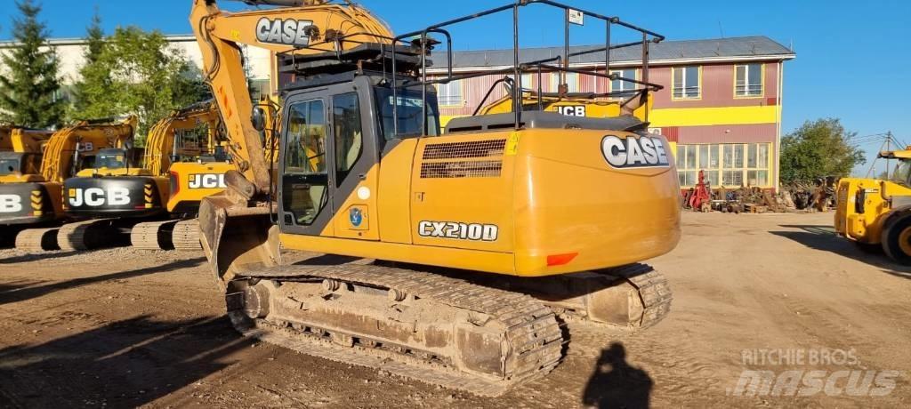 CASE CX 210 D Pásová rýpadla