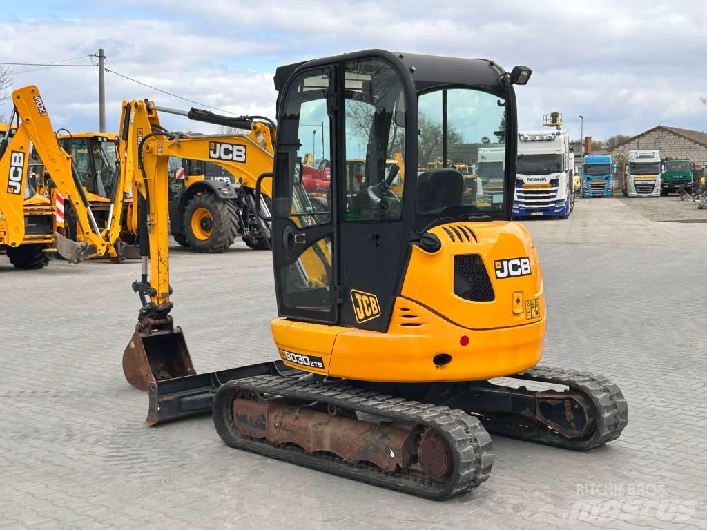 JCB 8030 ZTS Mini rýpadla < 7t