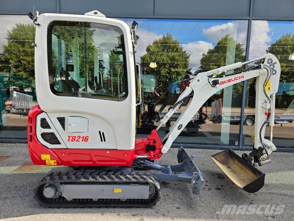 Takeuchi TB 216 Mini rýpadla < 7t