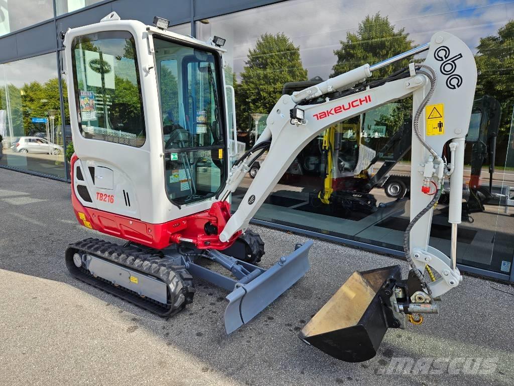 Takeuchi TB 216 Mini rýpadla < 7t