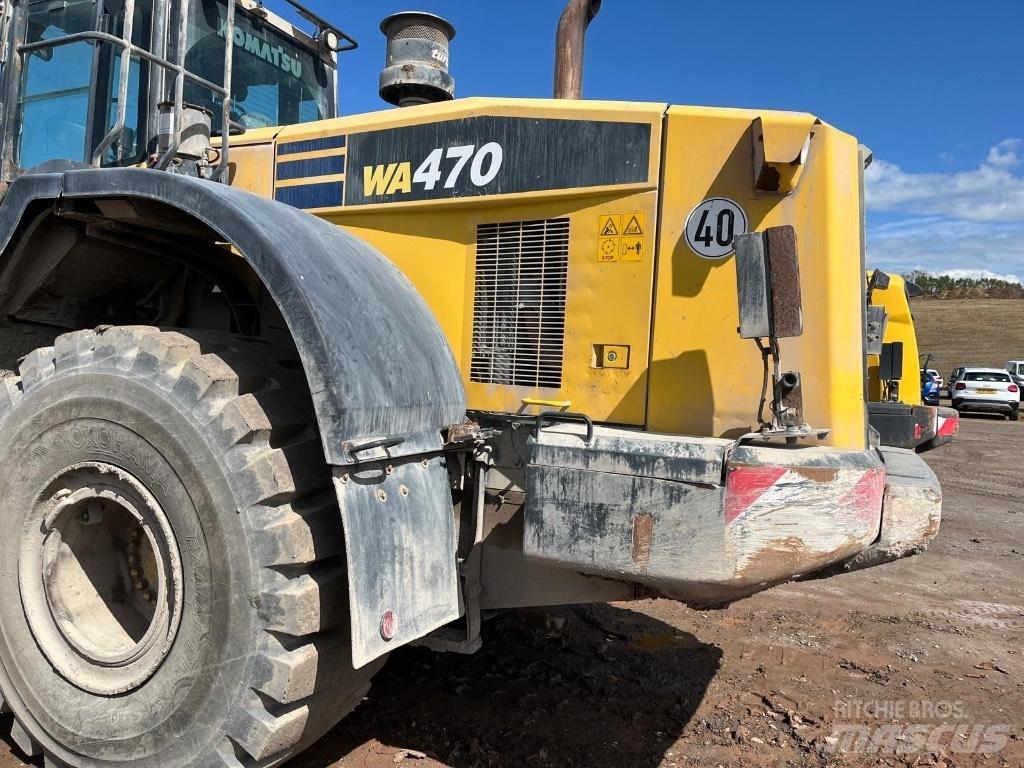 Komatsu WA 470 Kolové nakladače