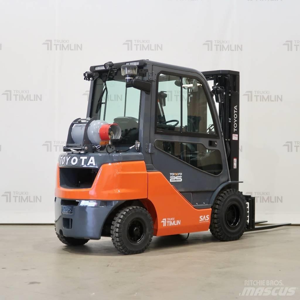 Toyota 02-8FGF25 LPG vozíky