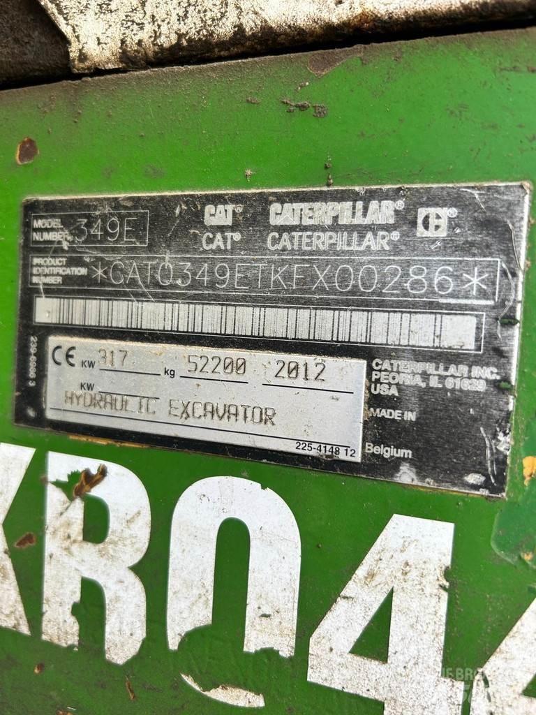 CAT 349EL VG Pásová rýpadla