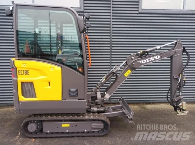 Volvo EC 18 E Mini rýpadla < 7t