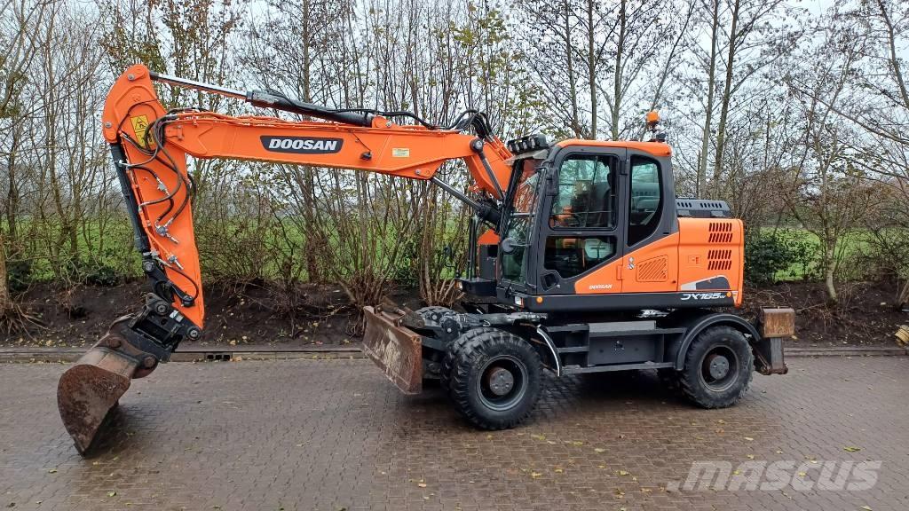 Doosan DX 165 W-5 Kolová rýpadla
