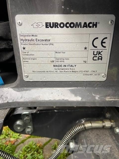 Eurocomach 22SR Mini rýpadla < 7t