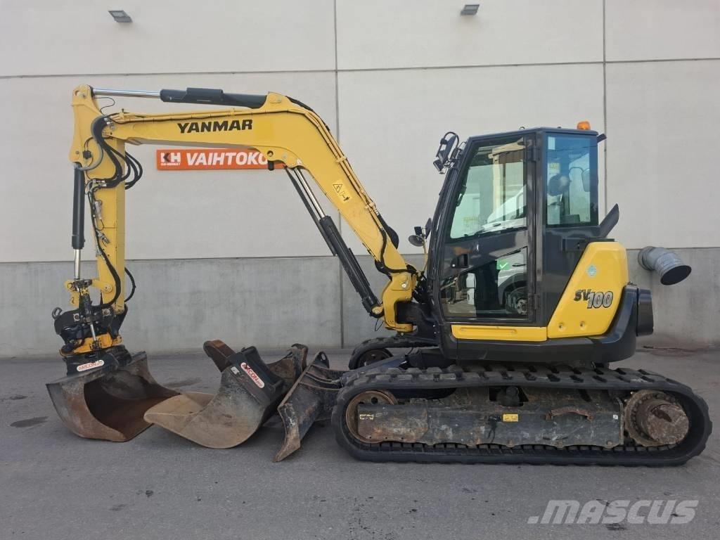 Yanmar SV 100-2A Midi rýpadla 7t - 12t