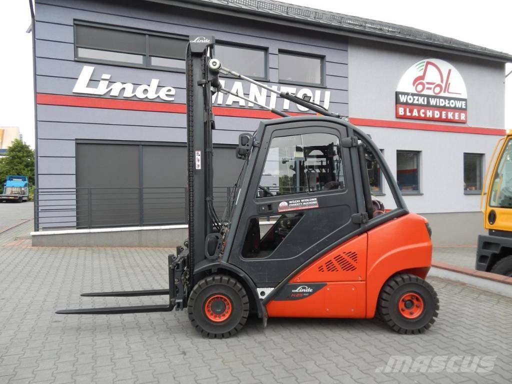 Linde H25T-02 LPG vozíky