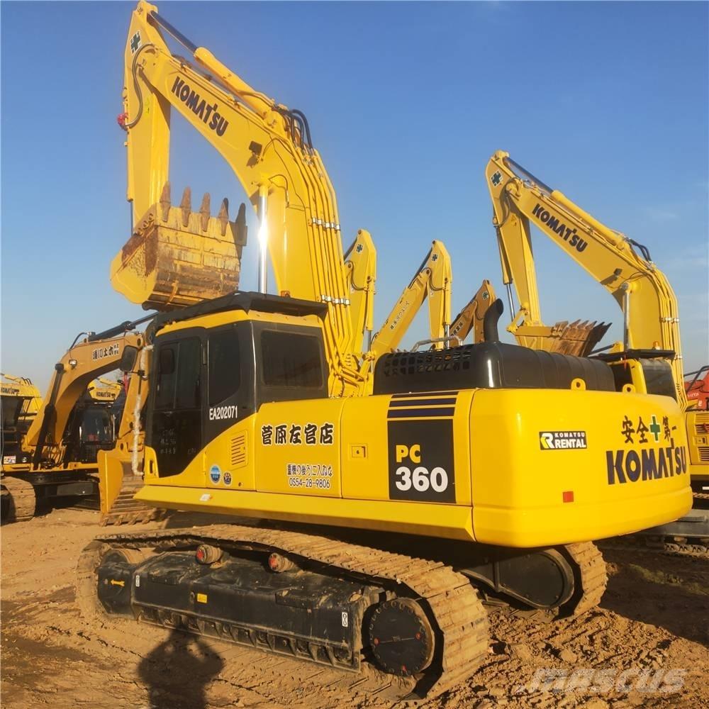 Komatsu PC360-7 Pásová rýpadla