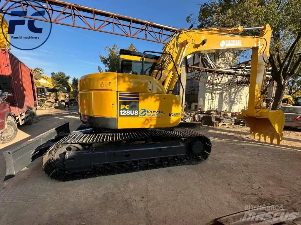 Komatsu PC 128 US Pásová rýpadla