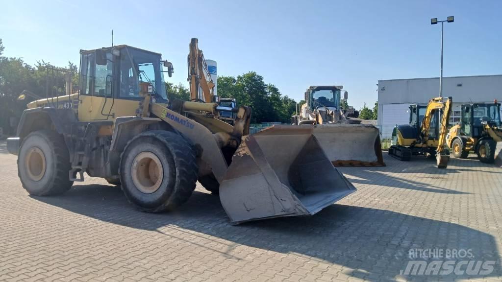 Komatsu WA 430-6 Kolové nakladače