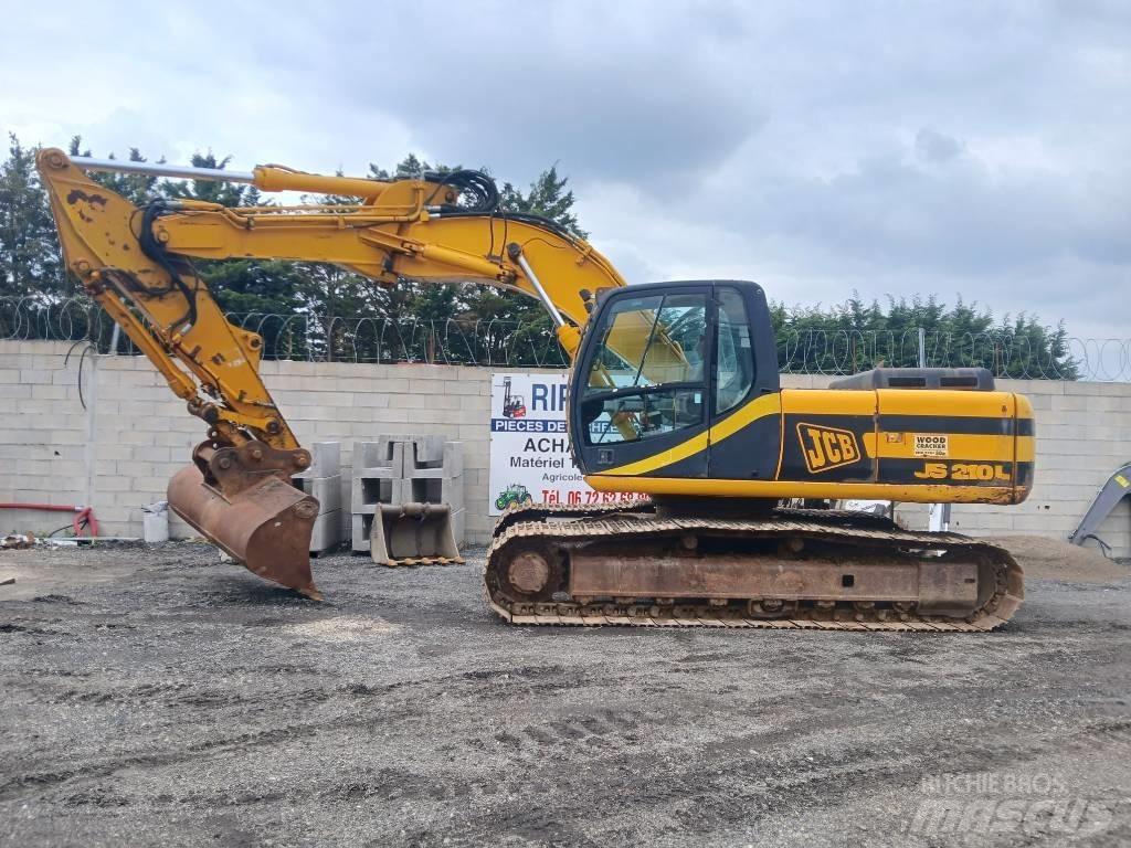 JCB JS 210 Pásová rýpadla