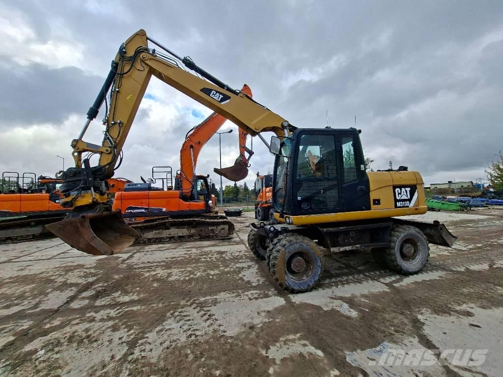 CAT M313D Kolová rýpadla