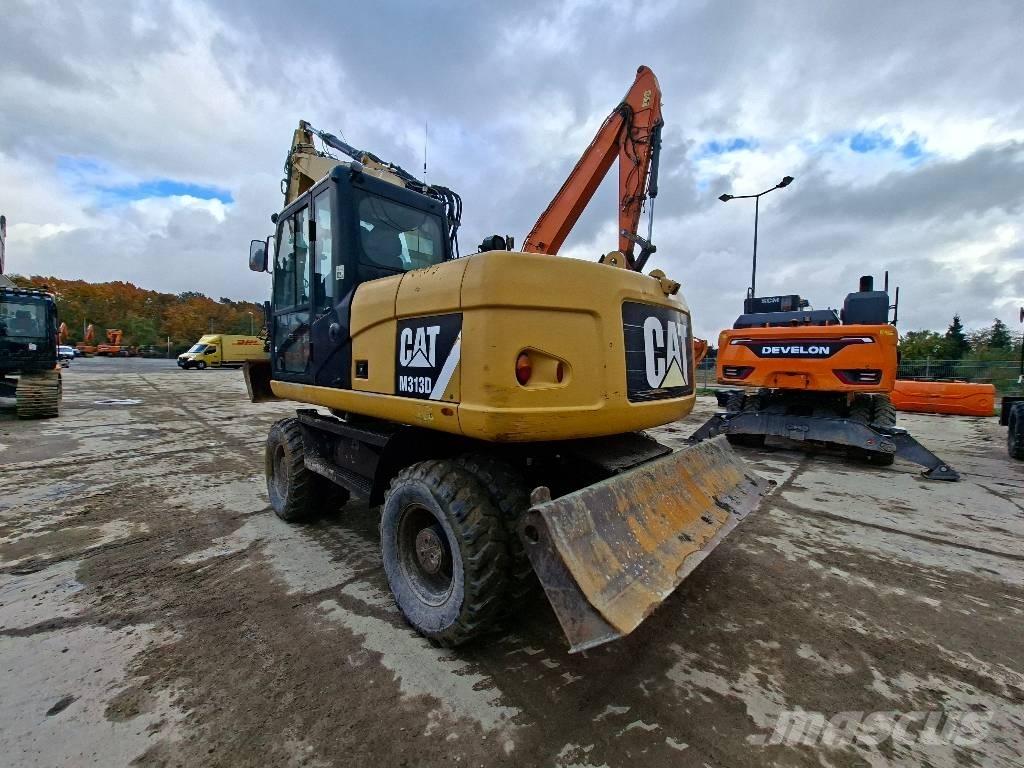 CAT M313D Kolová rýpadla