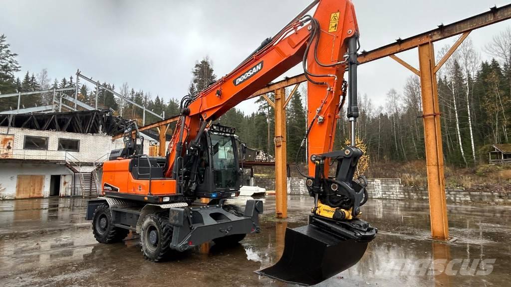 Doosan DX 170 W Kolová rýpadla