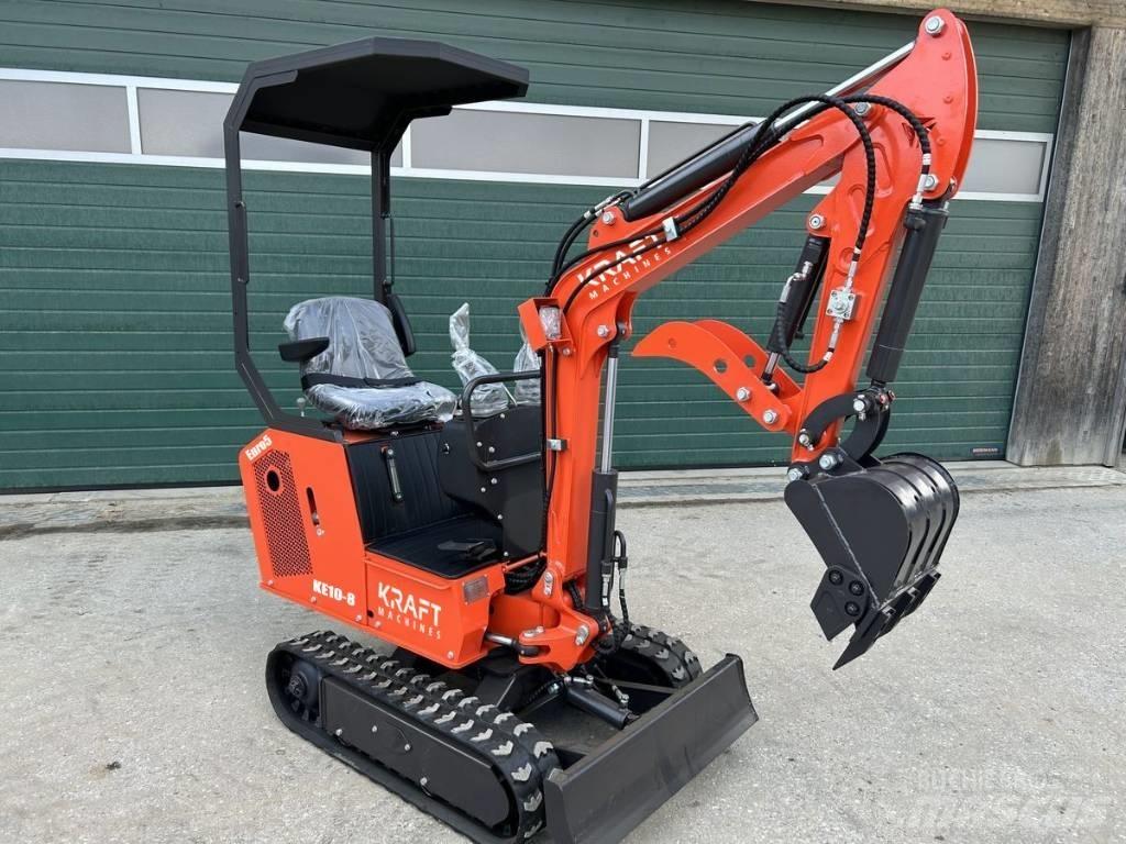 Kraft KE10-8 Mini rýpadla < 7t