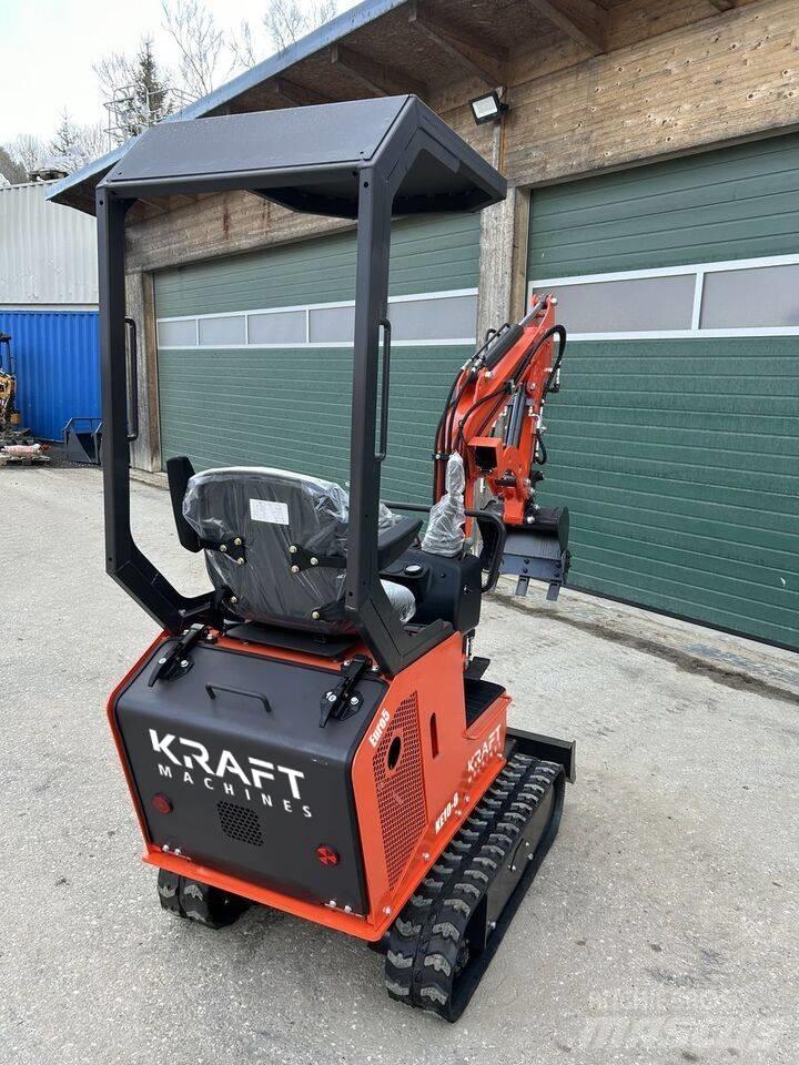 Kraft KE10-8 Mini rýpadla < 7t