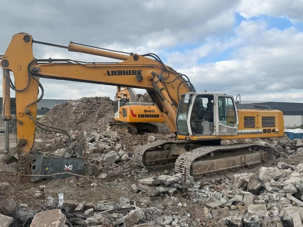 Liebherr R 954 C HD Pásová rýpadla