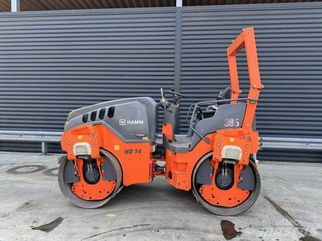 Hamm HD 14 VV Tandemové válce