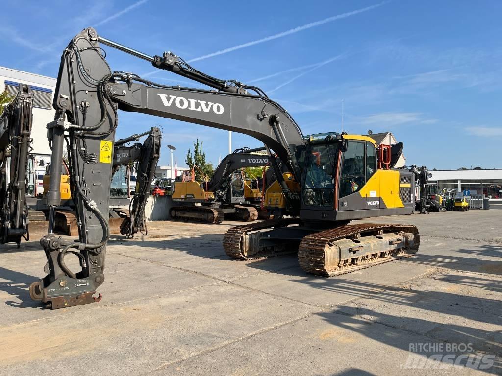 Volvo EC220EL Pásová rýpadla