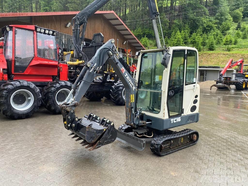 Terex TC 16 Mini rýpadla < 7t