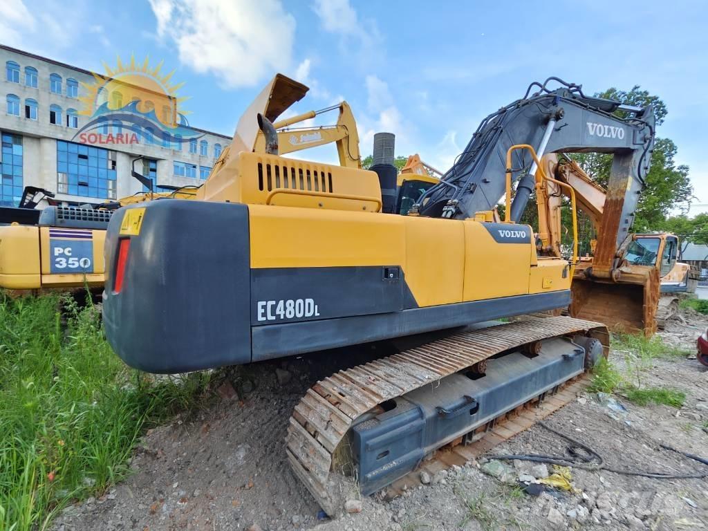 Volvo EC 480 D L Pásová rýpadla