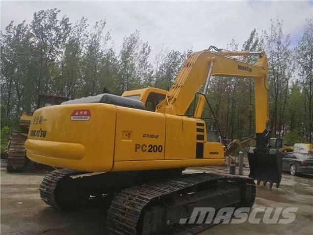 Komatsu pc200-6 Pásová rýpadla
