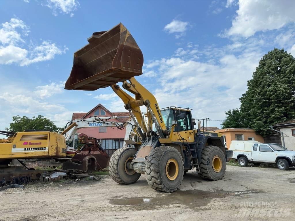 Komatsu WA 480-6 Kolové nakladače
