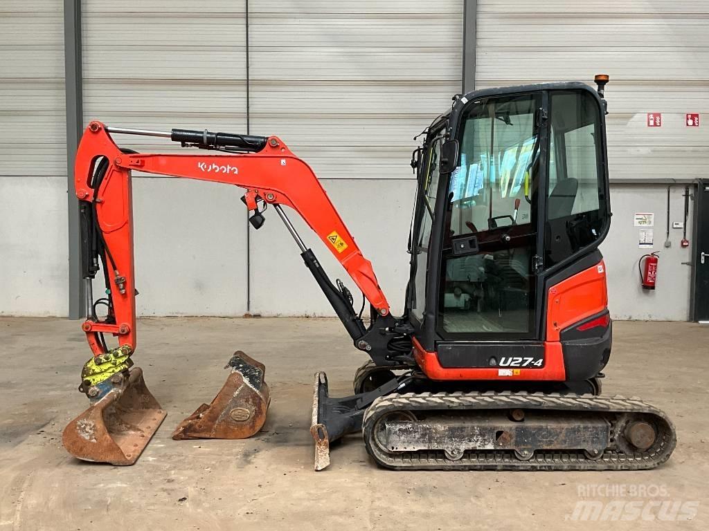 Kubota U 27-4 Mini rýpadla < 7t