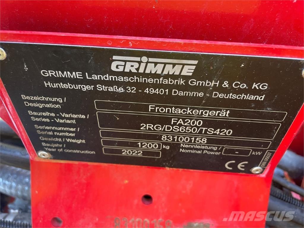 Grimme FA 200 Zařízení pro pěstování brambor - Jiné