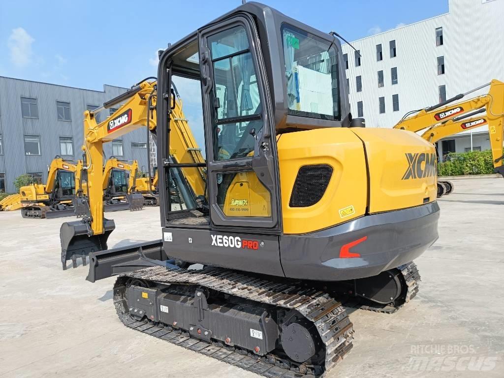 XCMG XE60G Pásová rýpadla