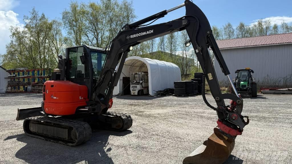 Eurocomach ES 500 ZT Mini rýpadla < 7t