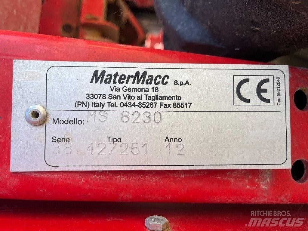 MaterMacc MS 8230 Přesné secí stroje
