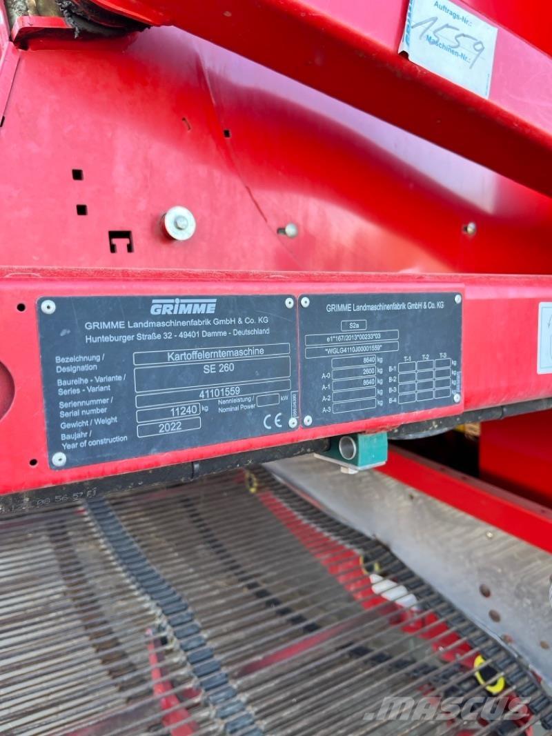 Grimme SE260 Další