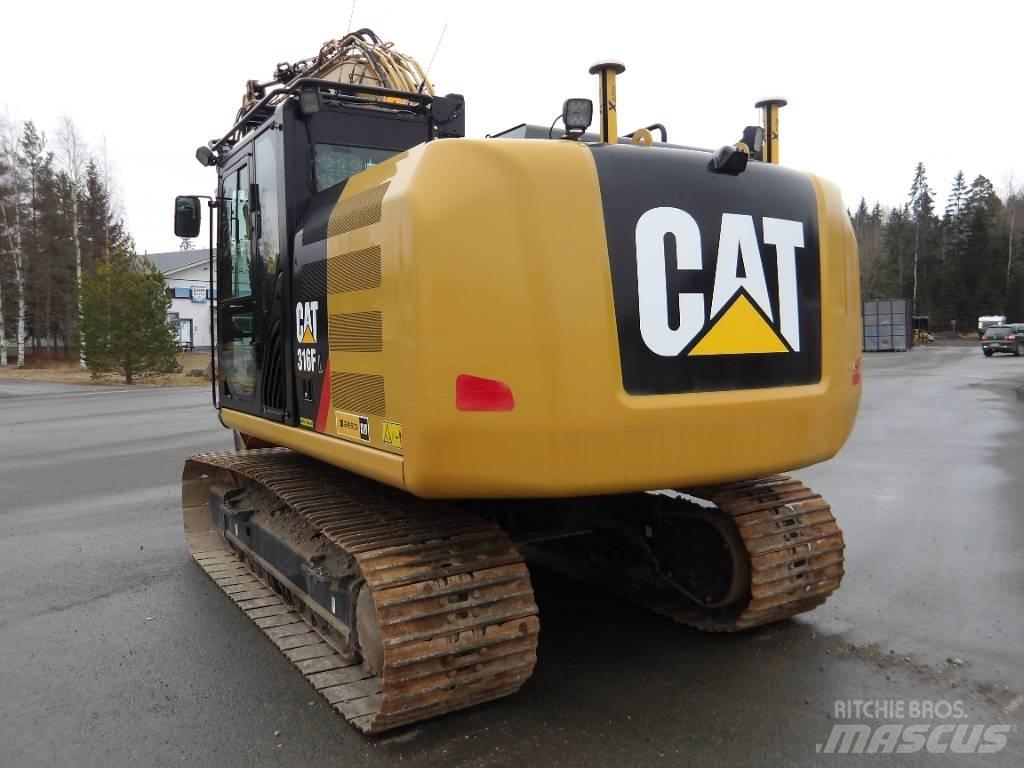 CAT 316 F Pásová rýpadla