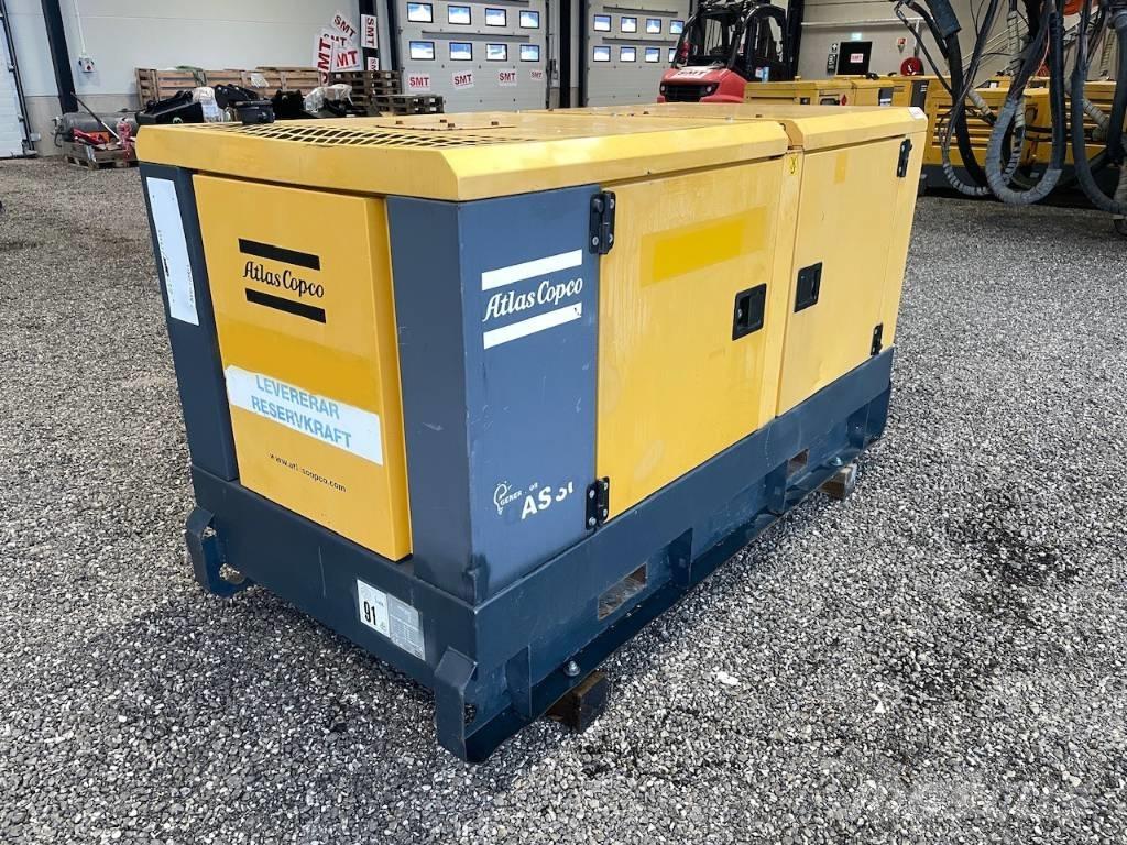 Atlas Copco QAS 30 Naftové generátory