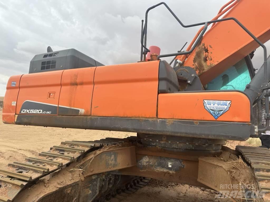 Doosan 520LC-9C Pásová rýpadla