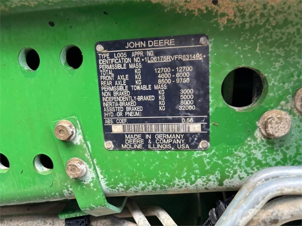 John Deere 6175R Traktory