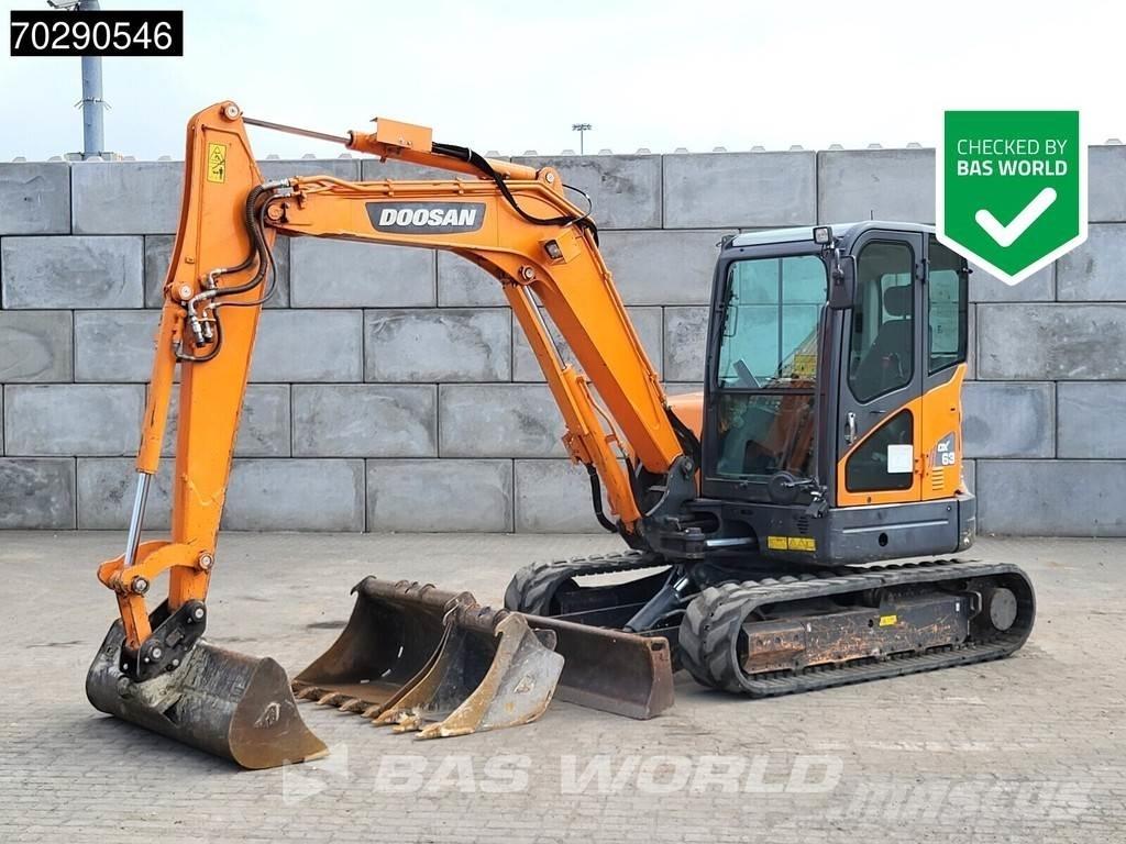 Doosan DX63-3 Mini rýpadla < 7t