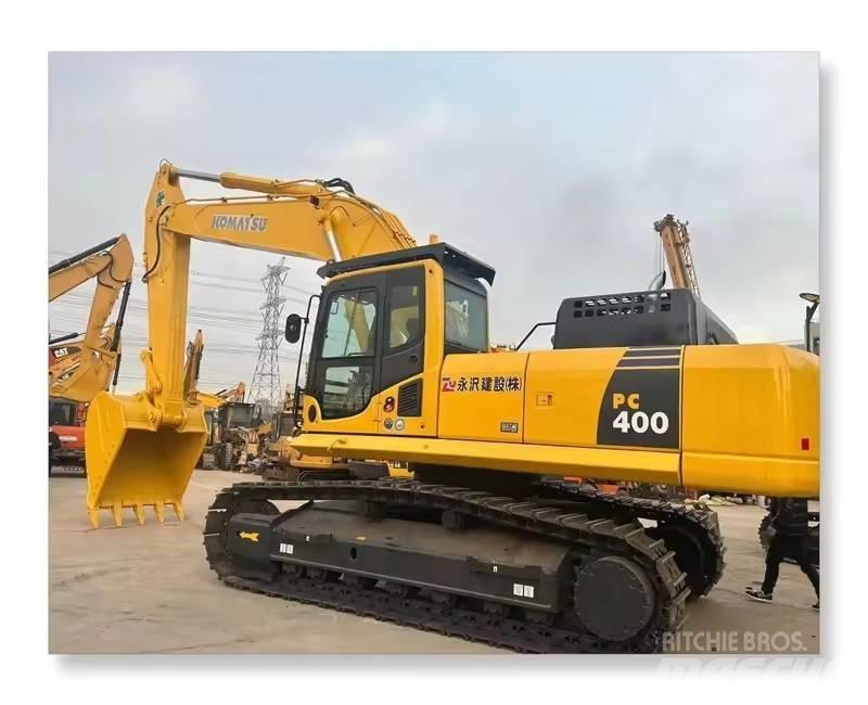 Komatsu PC 400 Pásová rýpadla
